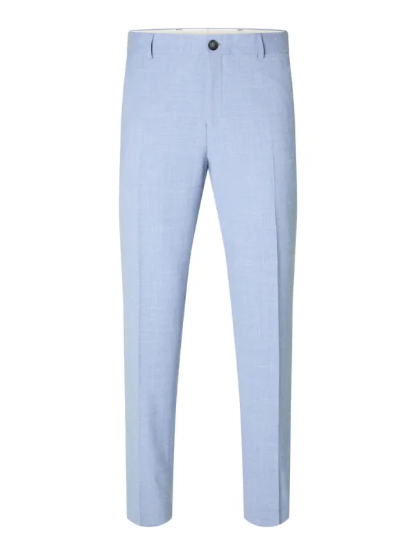 Oasis lin dressbukse - light blue sold by Brando