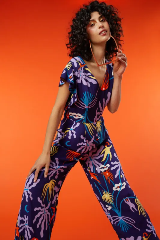 Floral Spring Pantsuit sold by gorman