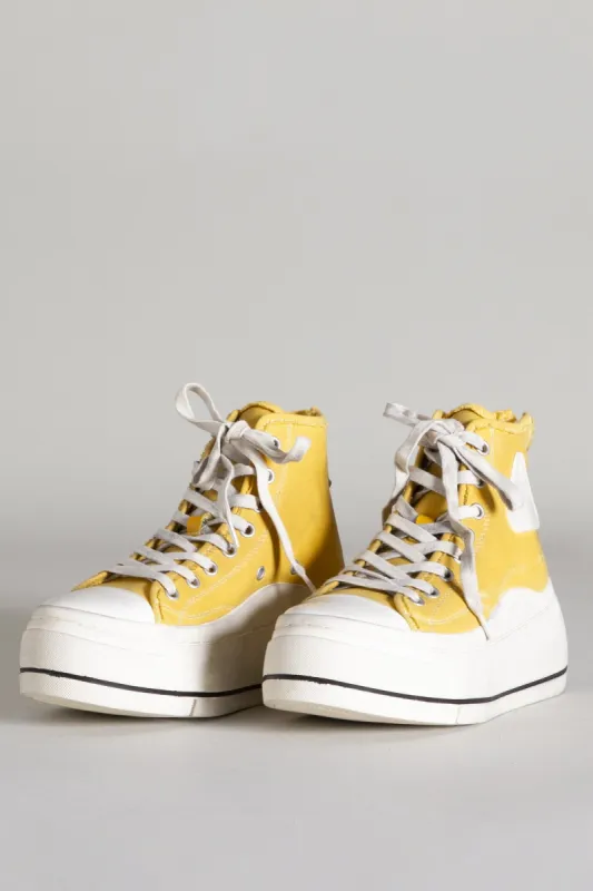 KURT HIGH TOP SNEAKER - GOLD sold by R13