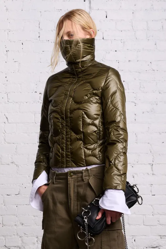 RIPSTOP DOWN LINER - OLIVE sold by R13