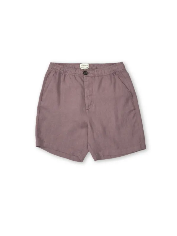 Osborne Drawstring Shorts Coney Mauve sold by Oliver Spencer
