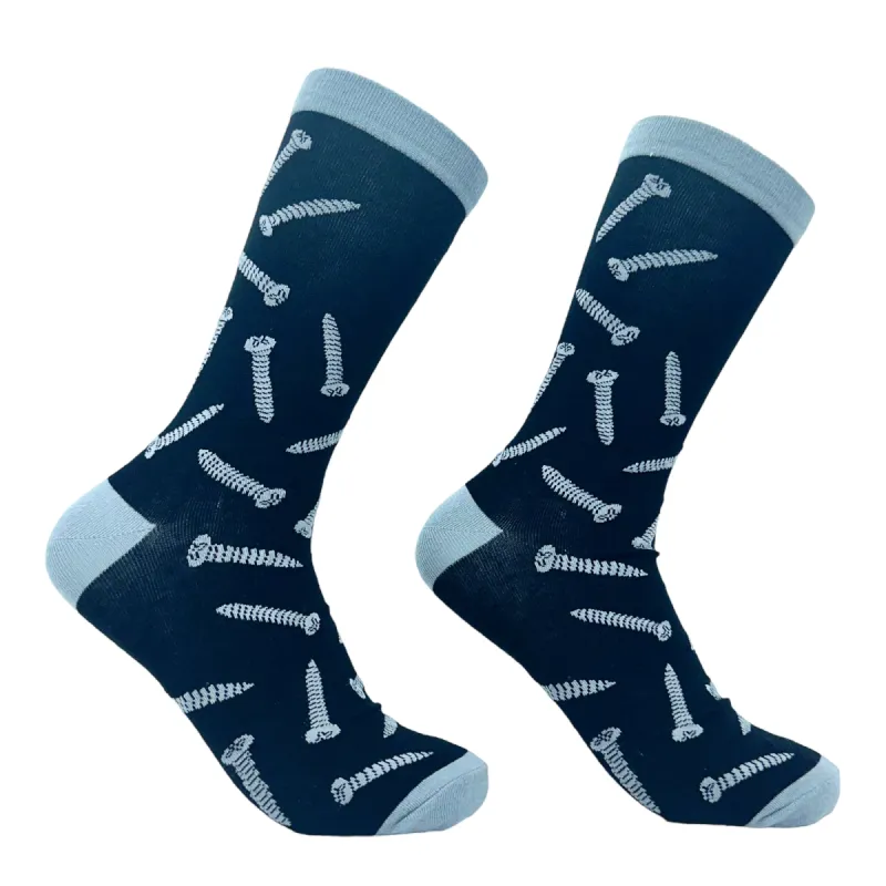 Men's Screw It Socks sold by Crazy Dog T-Shirts