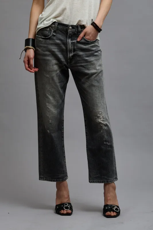 BOYFRIEND JEAN - VINTAGE GREY sold by R13