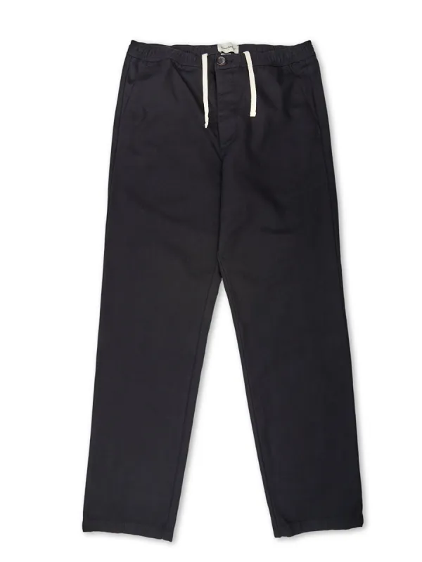 Drawstring Trousers Ellbridge Black sold by Oliver Spencer