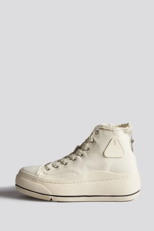 KURT HIGH TOP SNEAKER - ECRU sold by R13