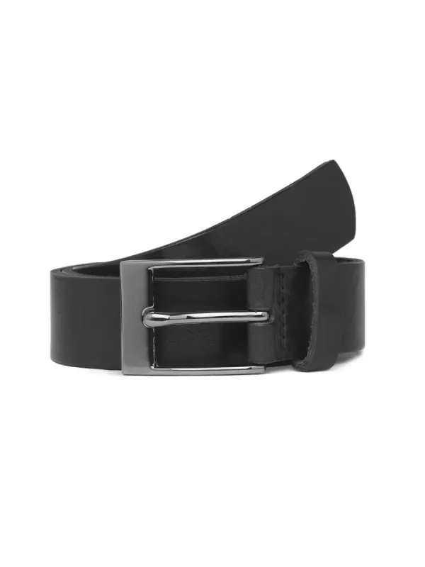 Made in England Black Leather Belt sold by T.M.Lewin
