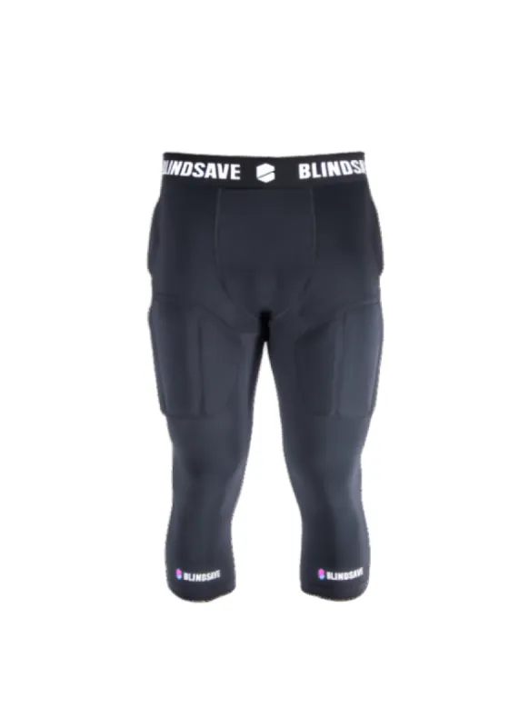 Protective 3/4 tights with full protection sold by Burned Sports