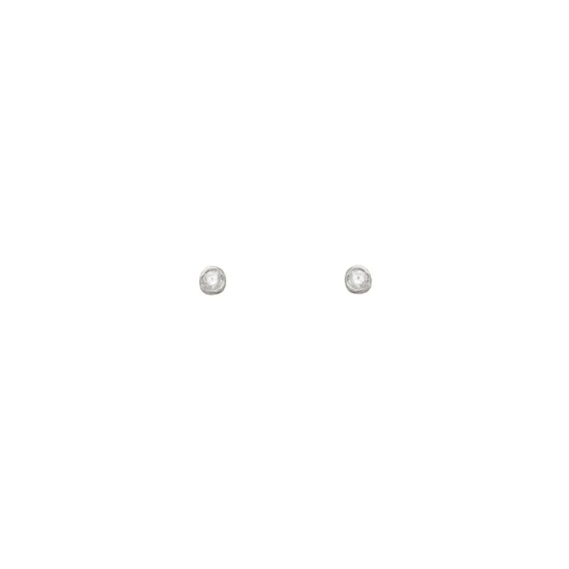Mini Single Seed Pod Solitaire Studs sold by Catherine Weitzman Jewelry