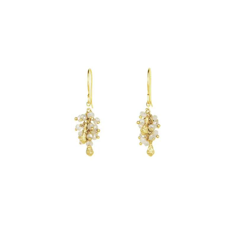 Seed Pod Cluster Earrings sold by Catherine Weitzman Jewelry