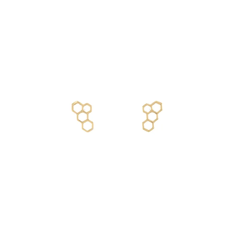 Honeycomb Posts sold by Catherine Weitzman Jewelry