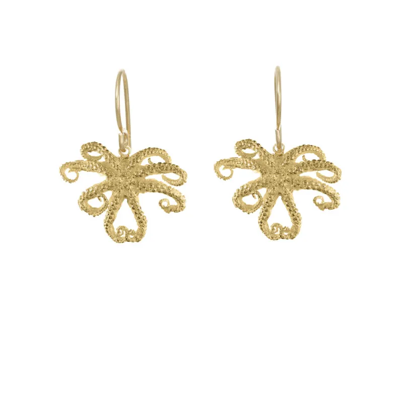 Small Octopus Earrings sold by Catherine Weitzman Jewelry