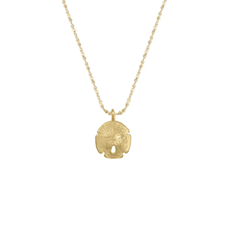 Small Sand Dollar Necklace sold by Catherine Weitzman Jewelry