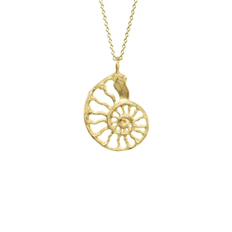 Extra Large Nautilus Necklace sold by Catherine Weitzman Jewelry