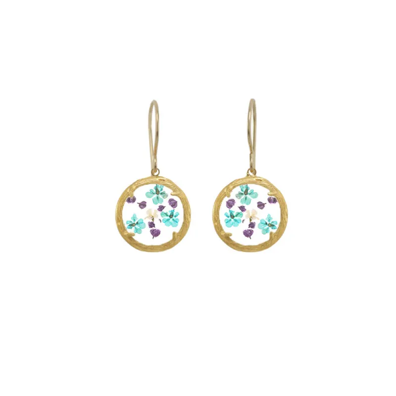 Mini Mandala Earrings sold by Catherine Weitzman Jewelry