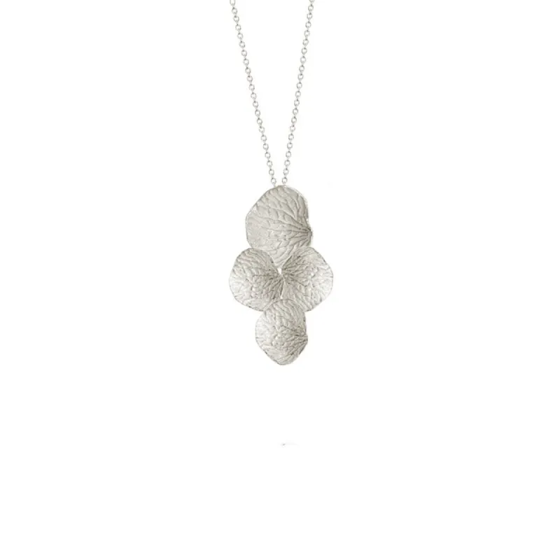 Four Petal Cluster Necklace sold by Catherine Weitzman Jewelry