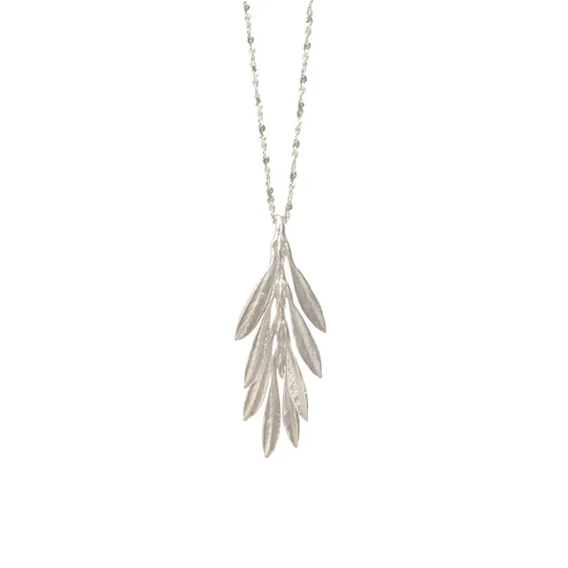 Swaying Leaf Necklace sold by Catherine Weitzman Jewelry