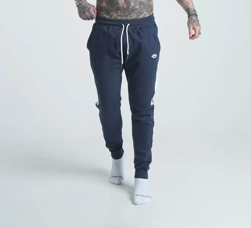 Buzz Physique Crest Joggers - Navy sold by Buzz Physique