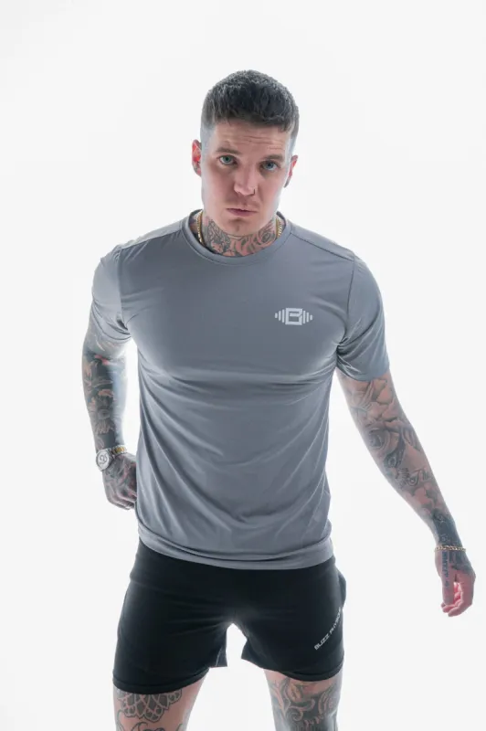 Buzz Physique Energy T-Shirt - Light Grey sold by Buzz Physique