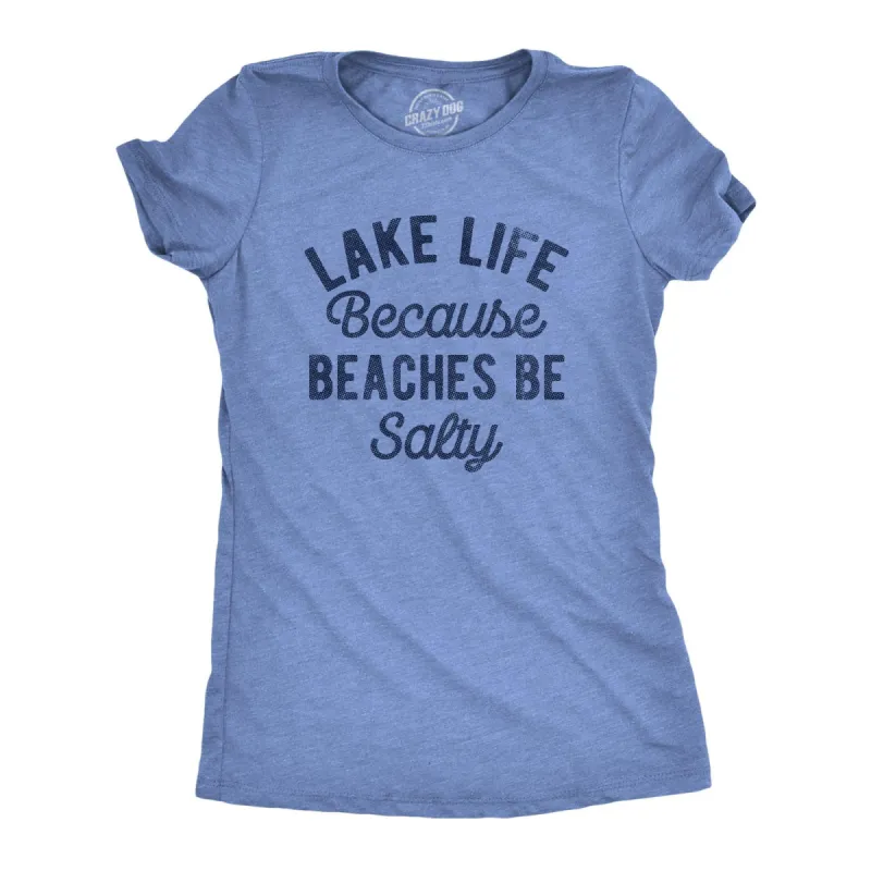 Lake Life Women's T Shirt sold by Crazy Dog T-Shirts