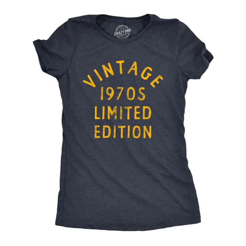 Vintage 1970s Limited Edition Women's T Shirt sold by Crazy Dog T-Shirts