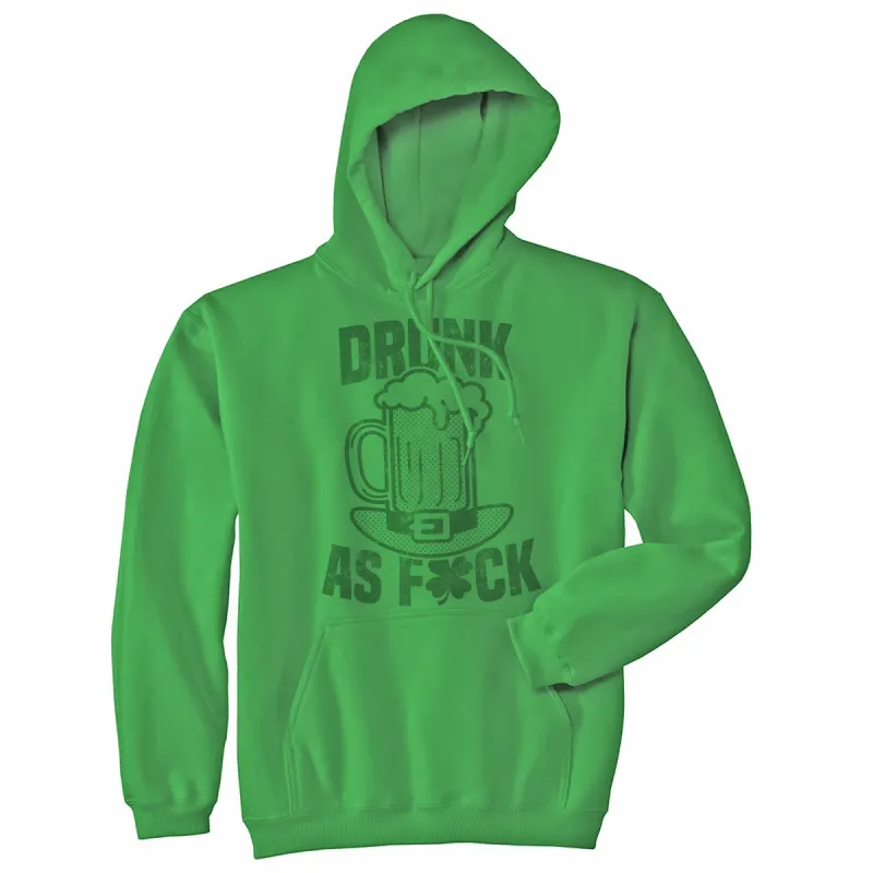 Drunk As Fuck Beer Hoodie sold by Crazy Dog T-Shirts