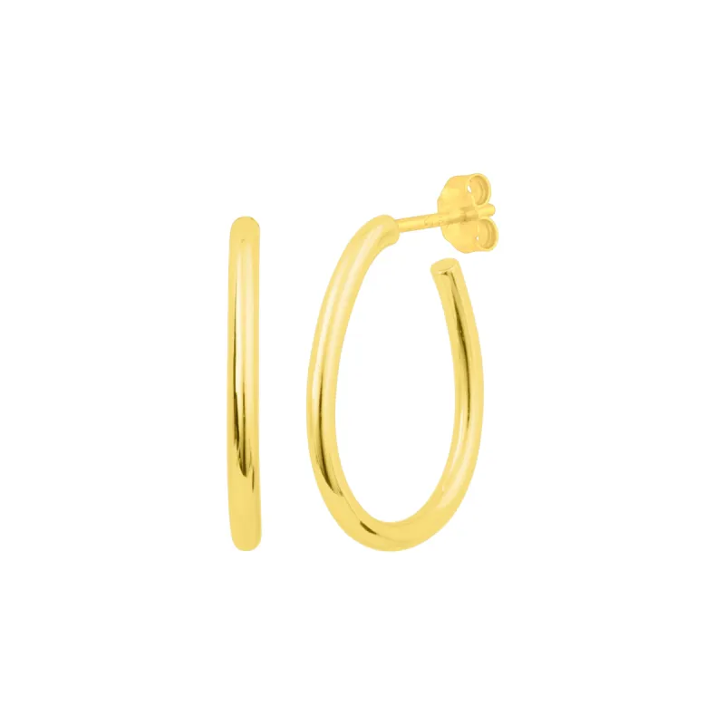 JOCELYN HOOPS GOLD sold by FYB JEWELRY