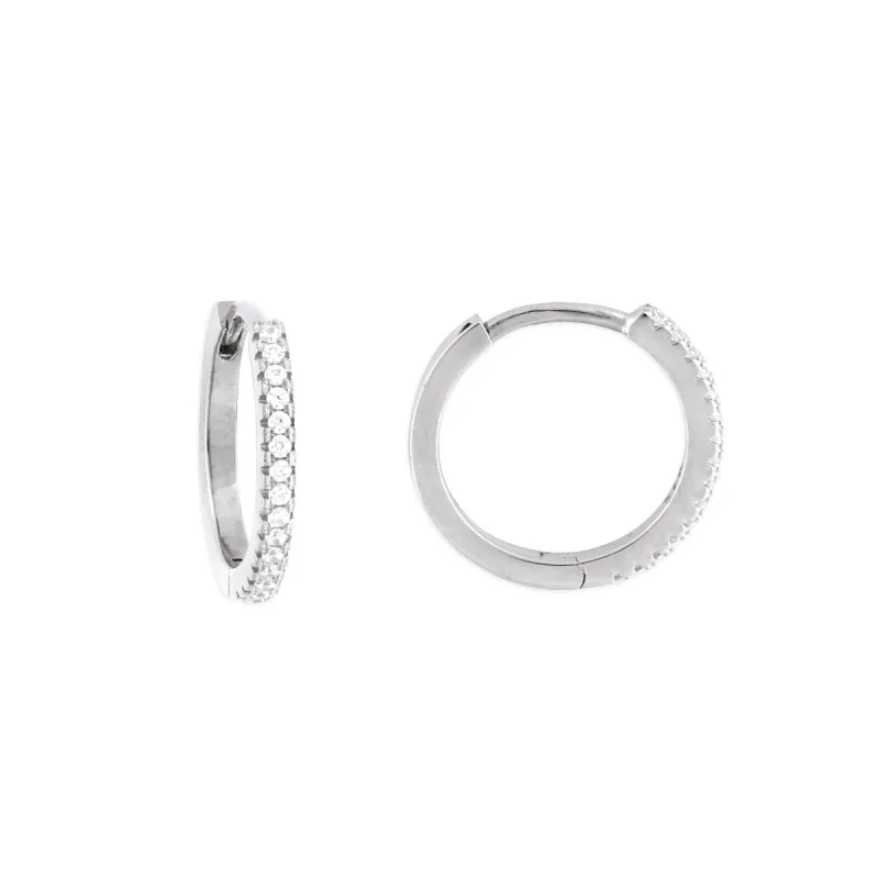 BLYTHE HUGGIES SILVER sold by FYB JEWELRY