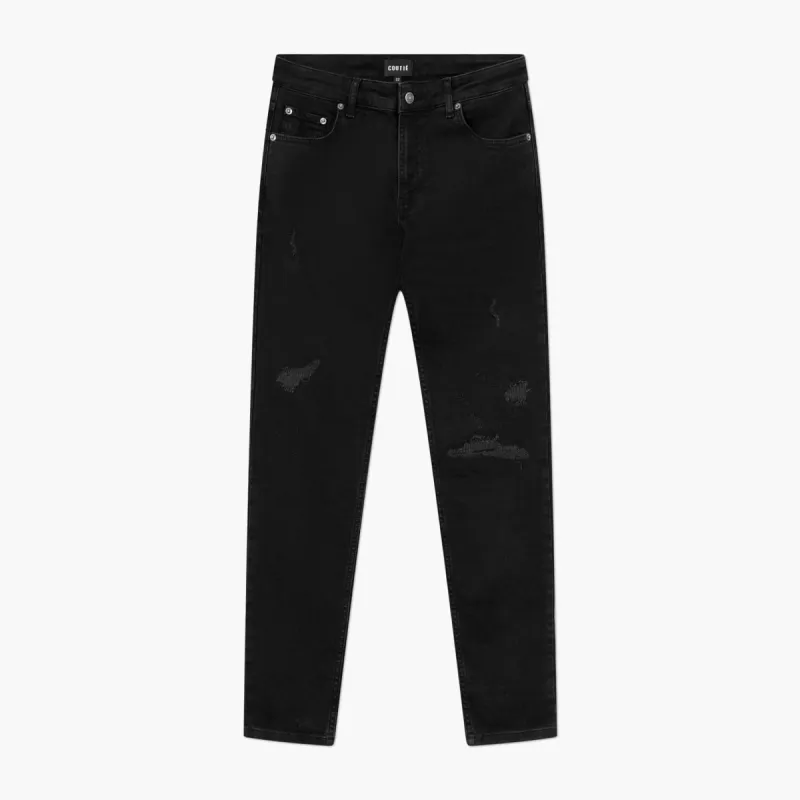 Tapered Denim V3 Repair Black sold by Coutie