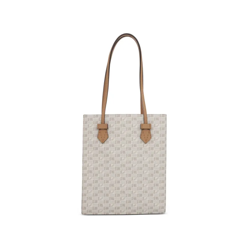 Cannes Vertical Tote GM in Champagne sold by MARAIS