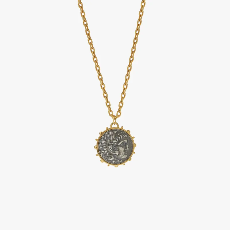 Hercules Coin Pendant Necklace sold by Degs & Sal
