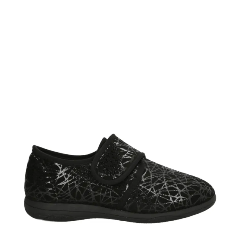 Q Fit Pantoffels 2002.06 Zwart sold by Donelli