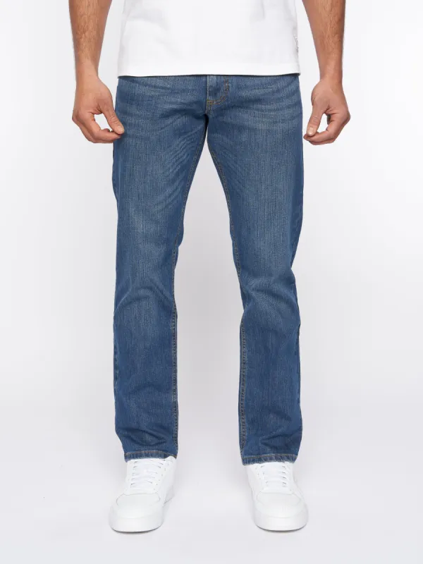 Hydras Straight Leg Jeans Mid Wash sold by Duck and Cover