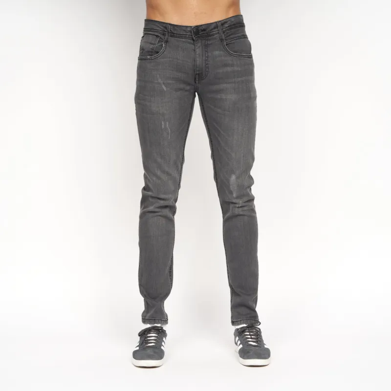 Tranfold Slim Fit Jeans Grey sold by Duck and Cover