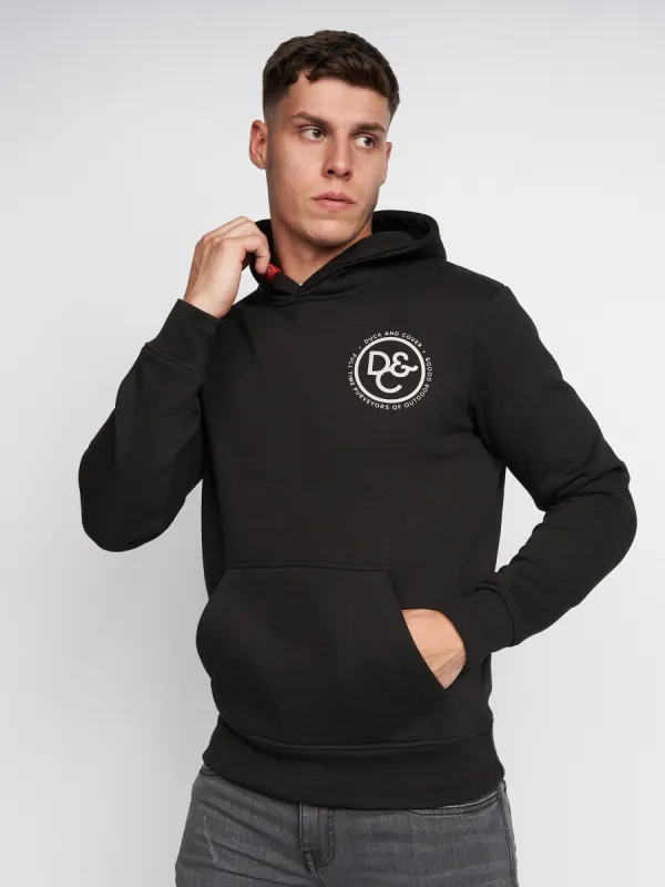 Macksony Hoodie Black sold by Duck and Cover