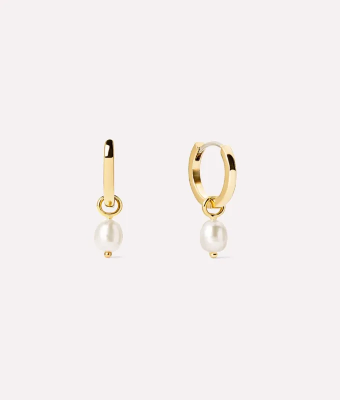 Frida Pearl Huggie Hoops - Ana Luisa sold by Andie