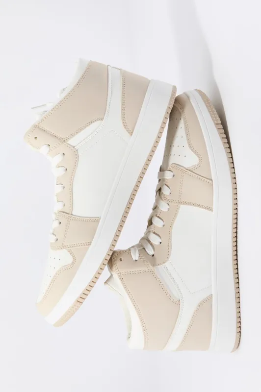 Espadrilles montantes avec blocs de couleurs sold by Urban Planet