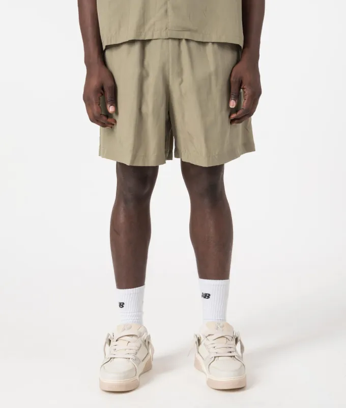 Relaxed Fit Tencel Shorts sold by EQVVS