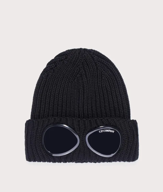Extrafine Merino Knit Goggle Beanie sold by EQVVS