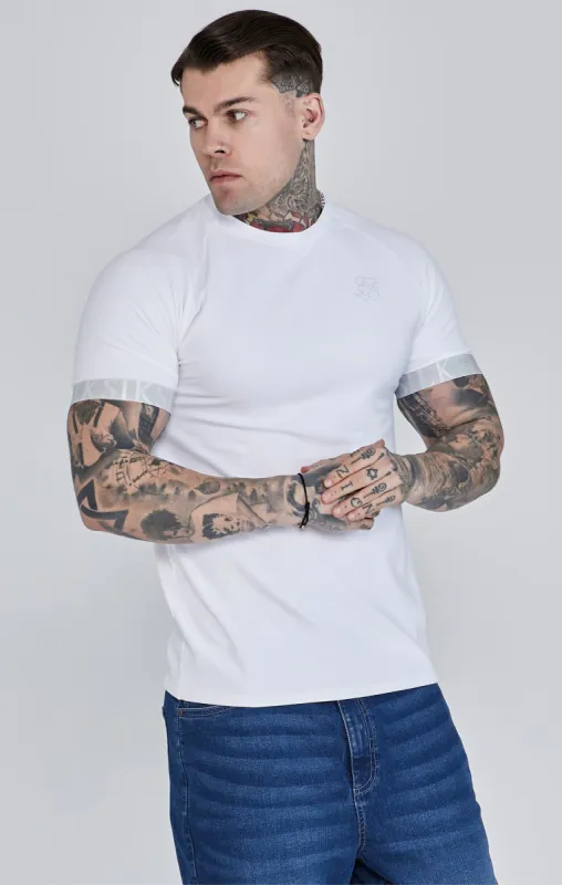 White Tech T-Shirt sold by Siksilk