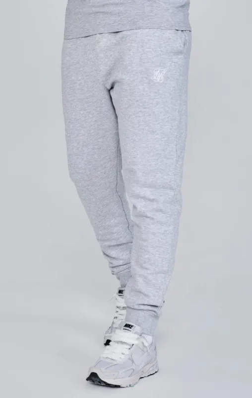 Grey Marl Essentials Joggers sold by Siksilk