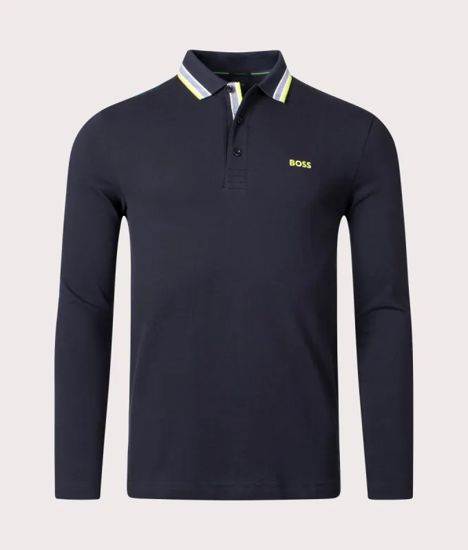 Long Sleeve Plisy Polo Shirt sold by EQVVS