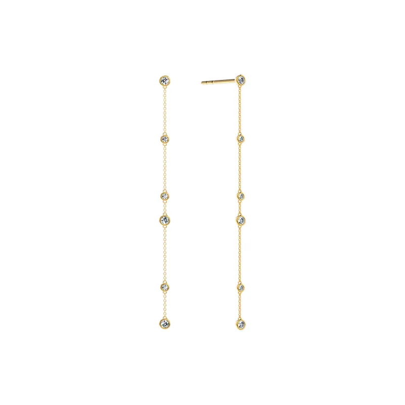 Classic Shoulder Duster Diamond Earrings sold by Pascal Design Official