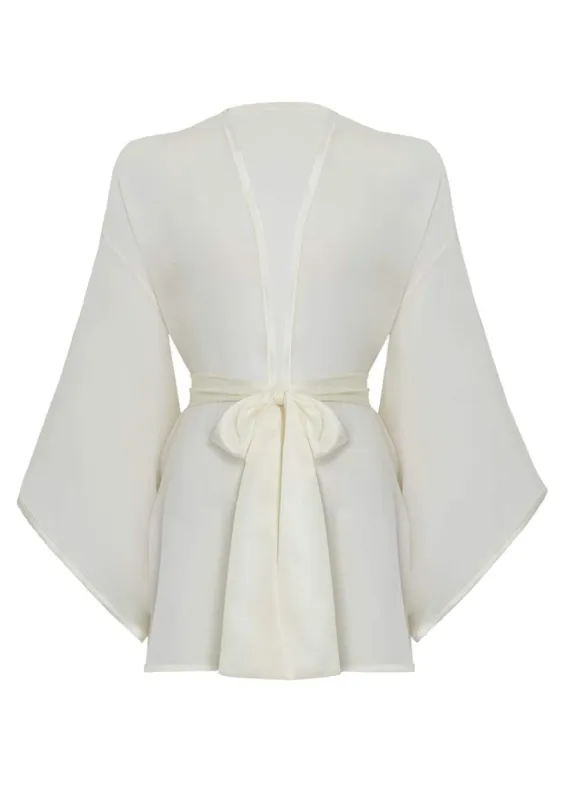 Ava Sheer Robe sold by Gilda & Pearl
