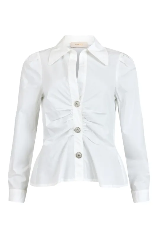 GOMAYE GMVANESSA BLOUSE WHITE sold by Gomaye