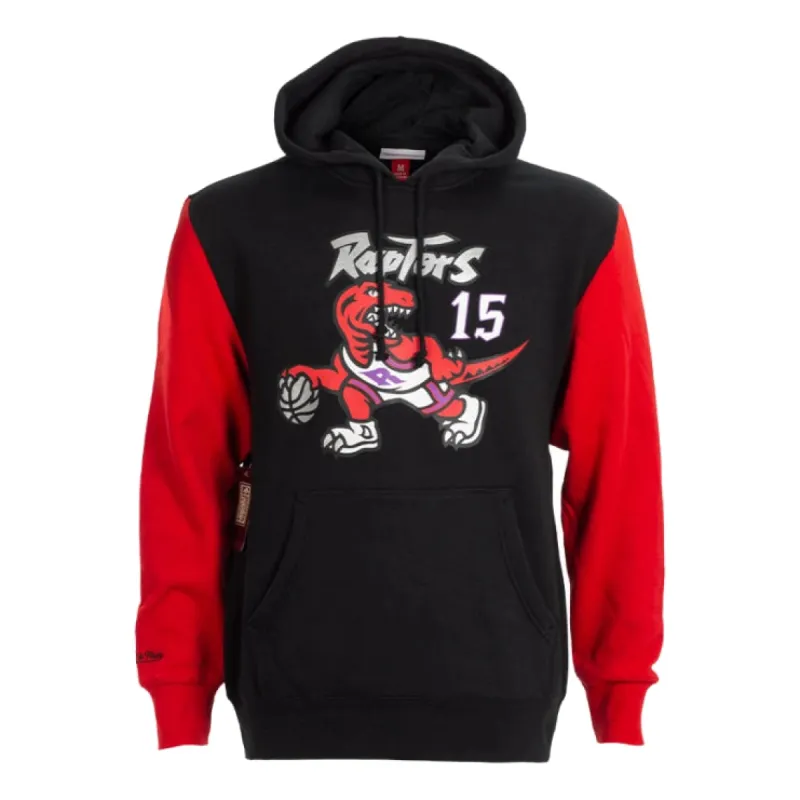 Mitchell & Ness x NBA Toronto Raptors 1998 Fleece Hoodie 'Vince Carter 15' FNNP3417-TRA98VCABKRD sold by KicksCrew