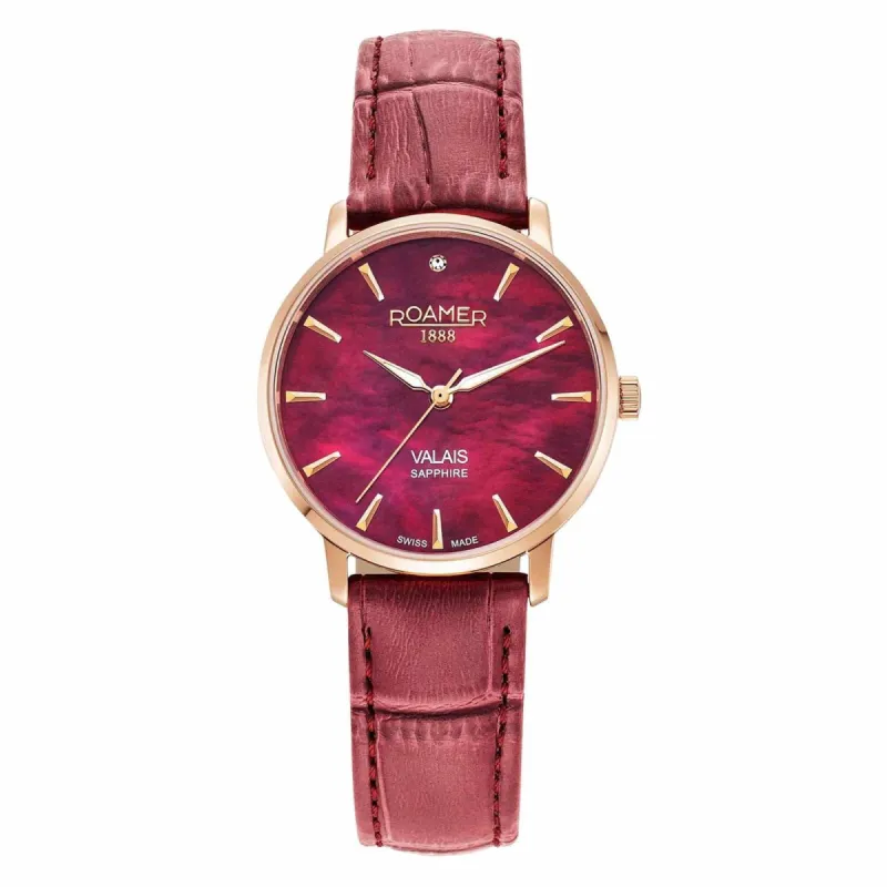 Roamer 989847 46 60 05 Women's Valais Diamond Set Watch sold by H.S. Johnson