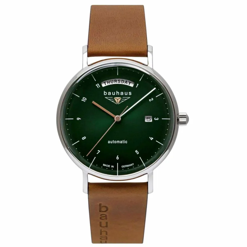 Bauhaus 21624 Men's Automatic Day Date Wristwatch sold by H.S. Johnson