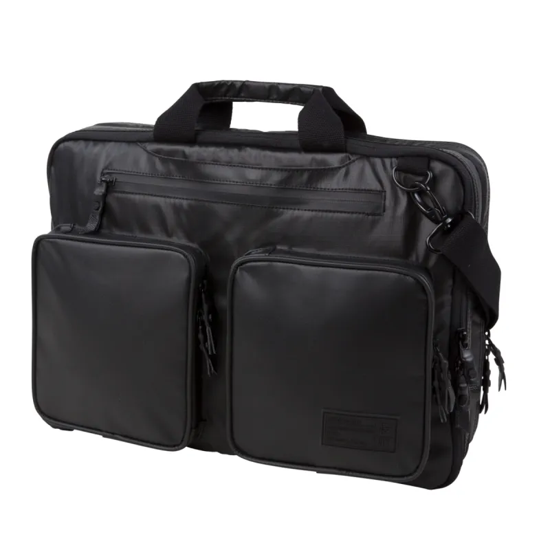 NERO EXPANDABLE BRIEFCASE BLACK RIPSTOP sold by HEX