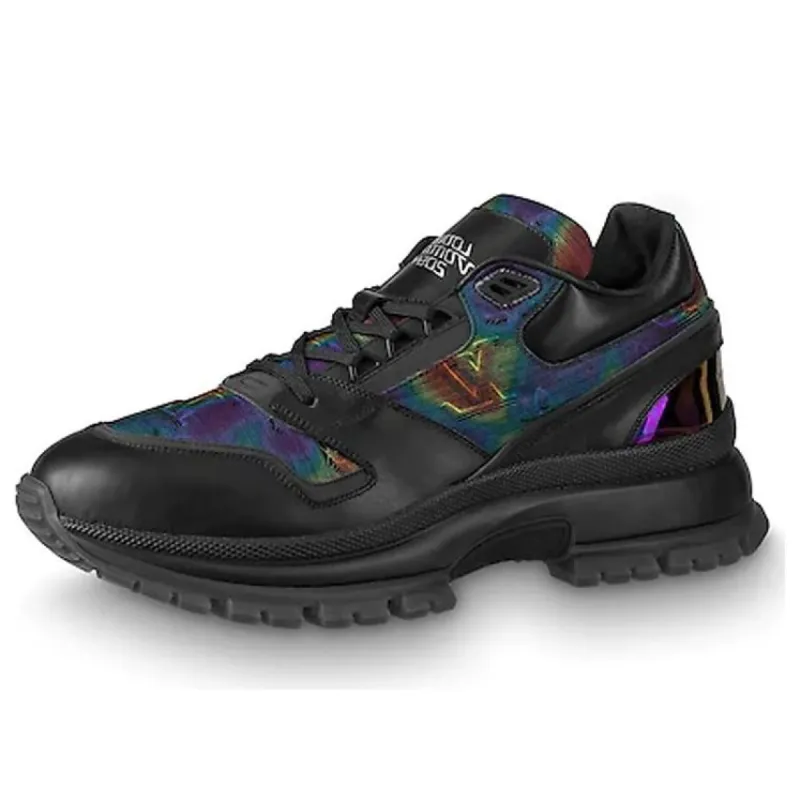 LOUIS VUITTON 2054 Trail Sneakers 'Black Iridescent' 1A7QQZ sold by KicksCrew