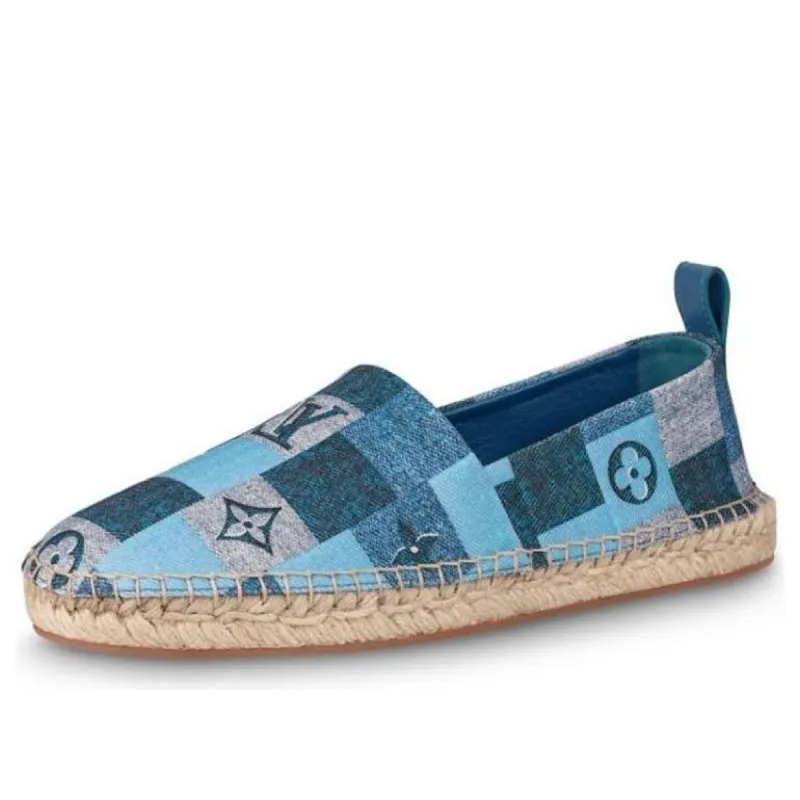 (WMNS) LOUIS VUITTON Starboard Shoes 'Blue Monogram' 1A65PQ sold by KicksCrew